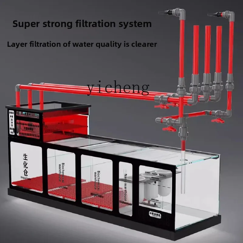 Aquarium Planted Tank Filter - L14 balık tankı ultra beyaz cam