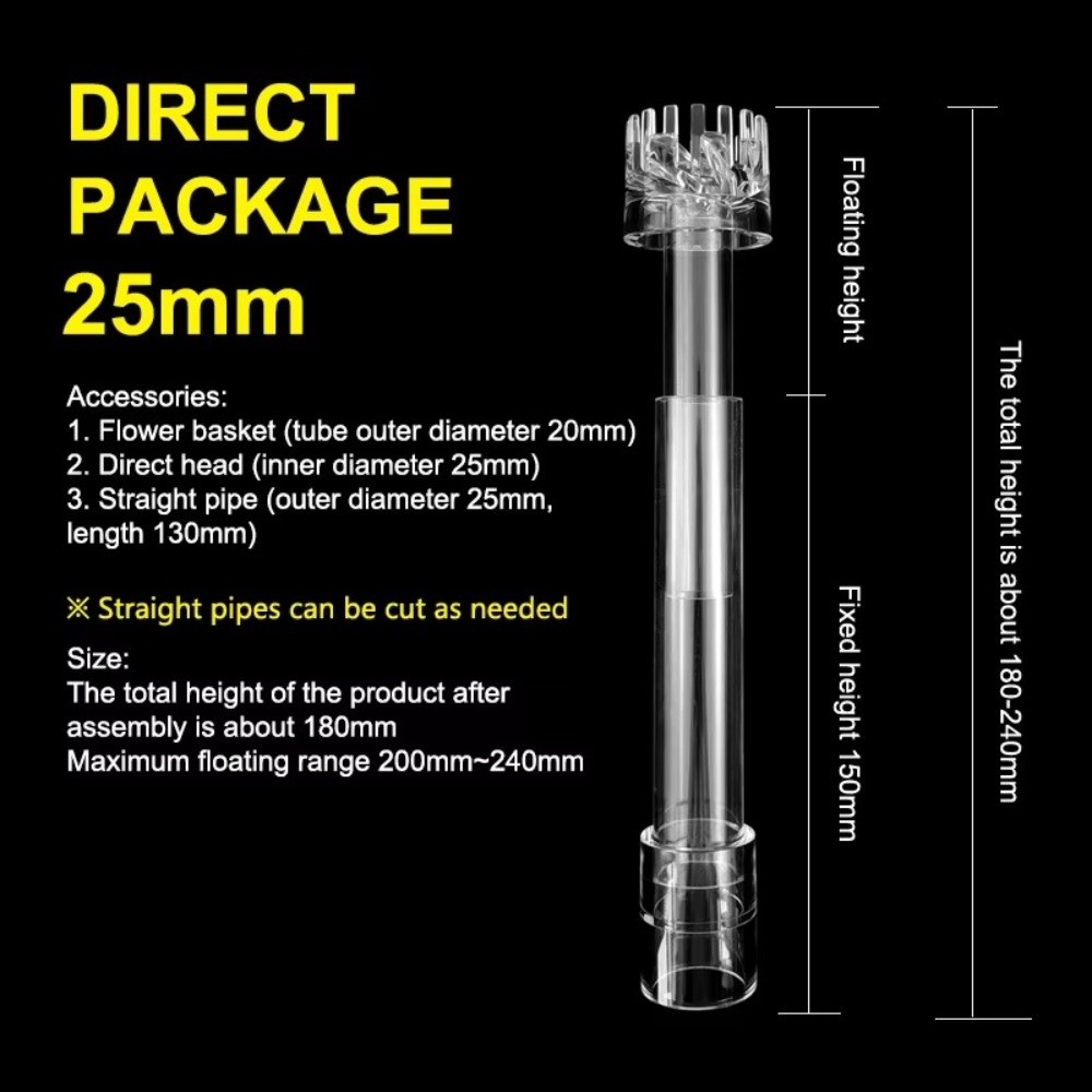 Aquarium Planted Tank Filter - Giriş Çıkış Akvaryum Su Tesisi Tank