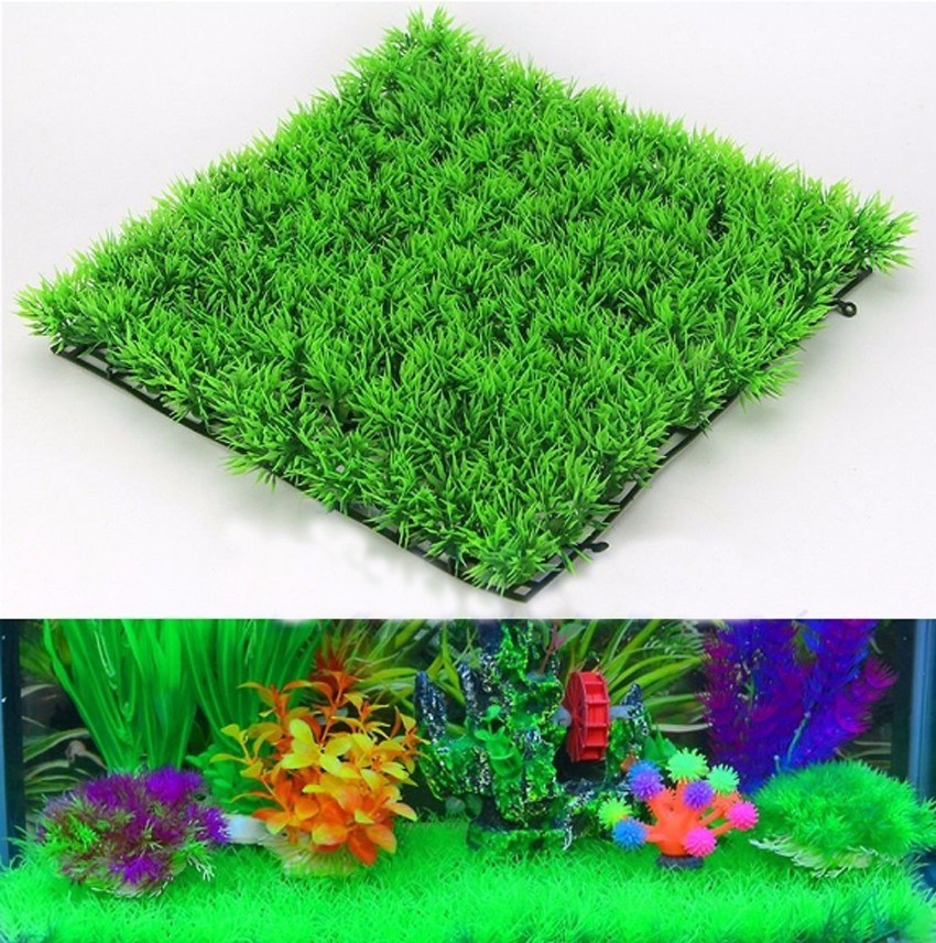 Yapay Yeşil Çim Bitki Çim Çim  - Aquarium Plant Design incelemesi ve fiyatı