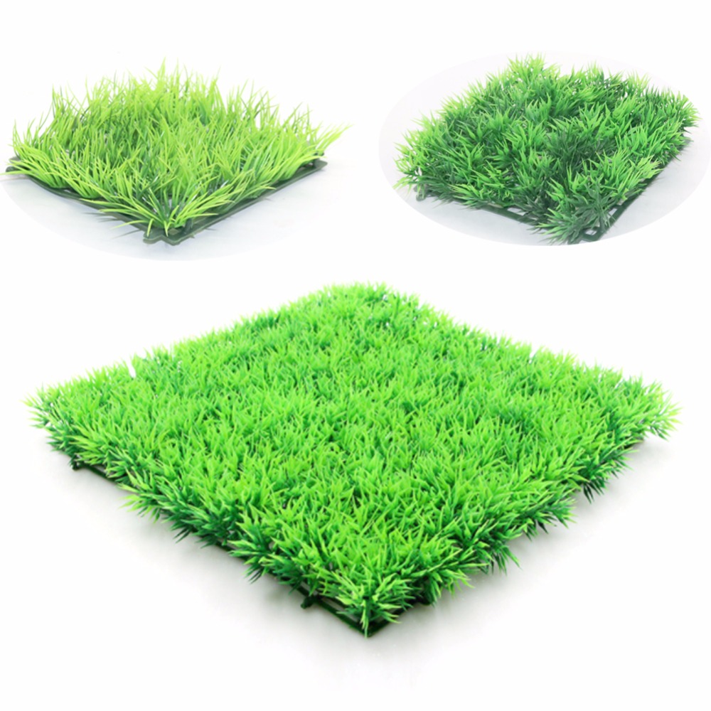 Yapay Yeşil Çim Bitki Çim Çim  - Aquarium Plant Design incelemesi ve fiyatı