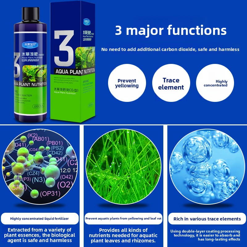 WAJABABY Sıvı Akvaryum Bitki G - Aquarium Plant Liquid Fertilizer incelemesi ve fiyatı