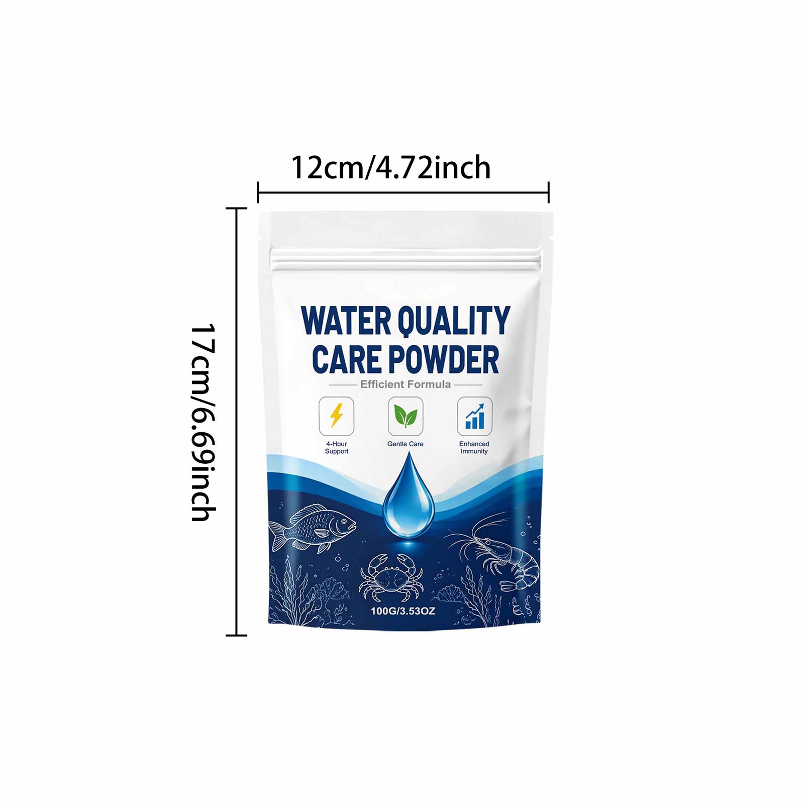 1/2/3/5 adet su arındırıcı toz - Planted Aquarium Cloudy Water incelemesi ve fiyatı