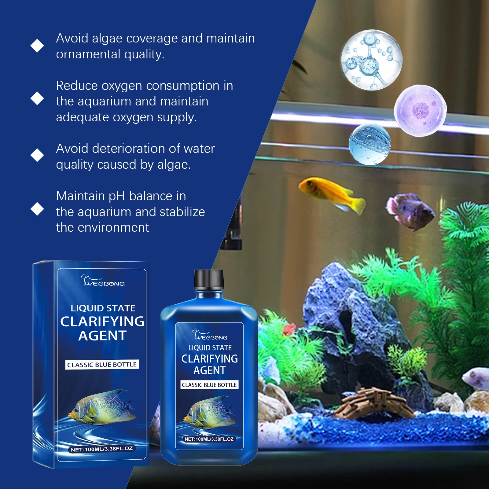 Akvaryum Suyu Arıtıcı Balık Ta - Aquarium Plant Liquid Fertilizer incelemesi ve fiyatı