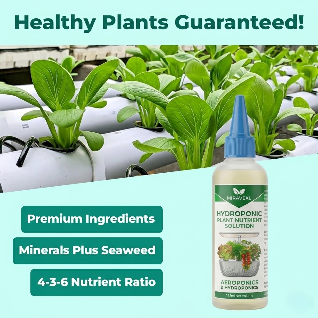 MIRAVEXL 115ml Topraksız Sıvı  - Liquid Fertilizer All In incelemesi ve fiyatı